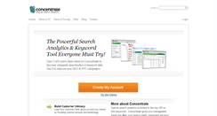 Desktop Screenshot of concentrateme.com